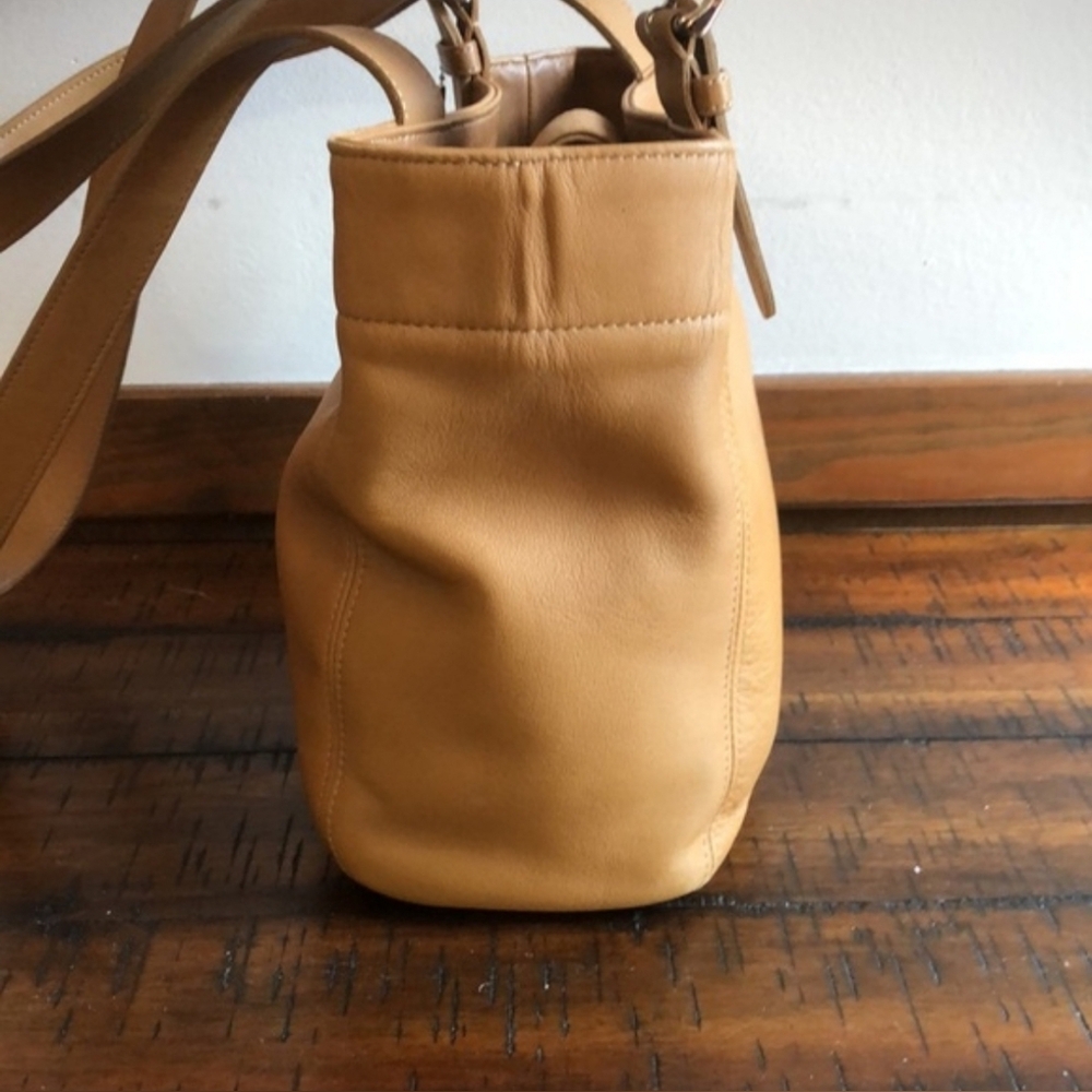 Coach Legacy Glove-Tanned Leather Buckled Tote Bag 1997 Style 4157 Vintage - Picture 5 of 11